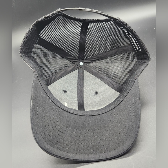 New Richardson Style -112 Black Adjustable Snapback Ghost Cap - Picture 10 of 13